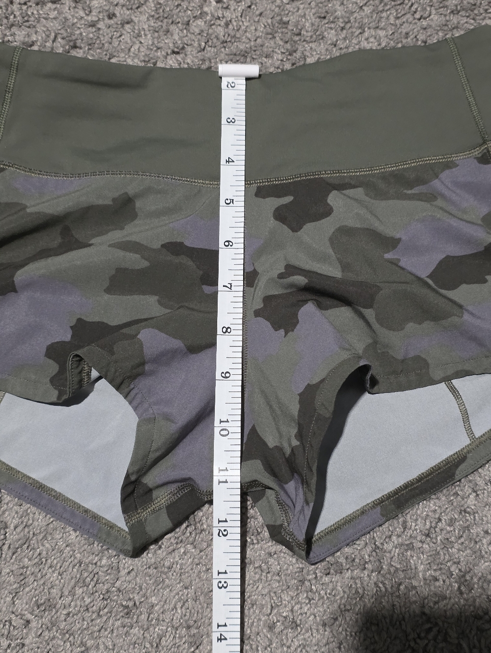 lululemon athletica Camo Green Shorts - Picture 6 of 7